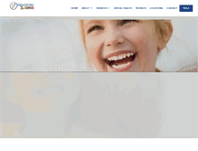 Tablet Screenshot of dentistry4kids.com
